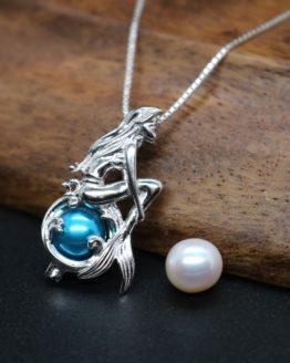 sterling silver mermaid locket