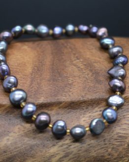black pearl bracelet