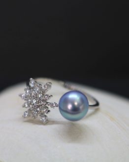 Sterling Silver Snowflake Ring