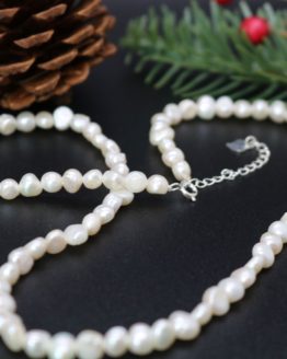 ivory pearl choker 16 inches