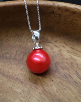 sterling silver edison pearl necklace
